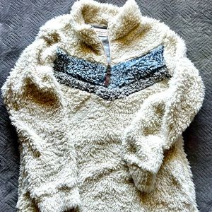 Cozy sherpa quarter zip